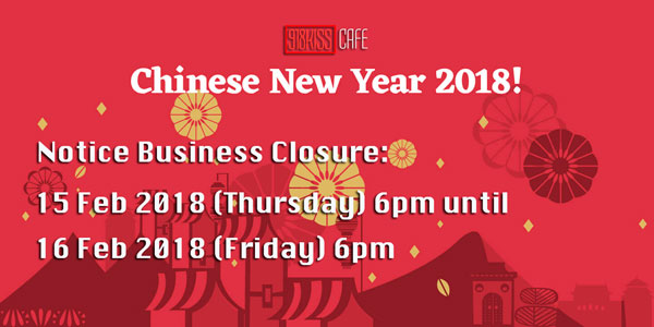 918kiss chinese new year closure notice