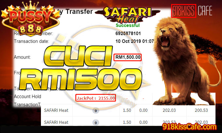 mega888 safari heat jackpot
